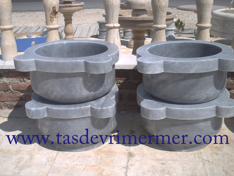 Mermer  Kurna Afyon gri